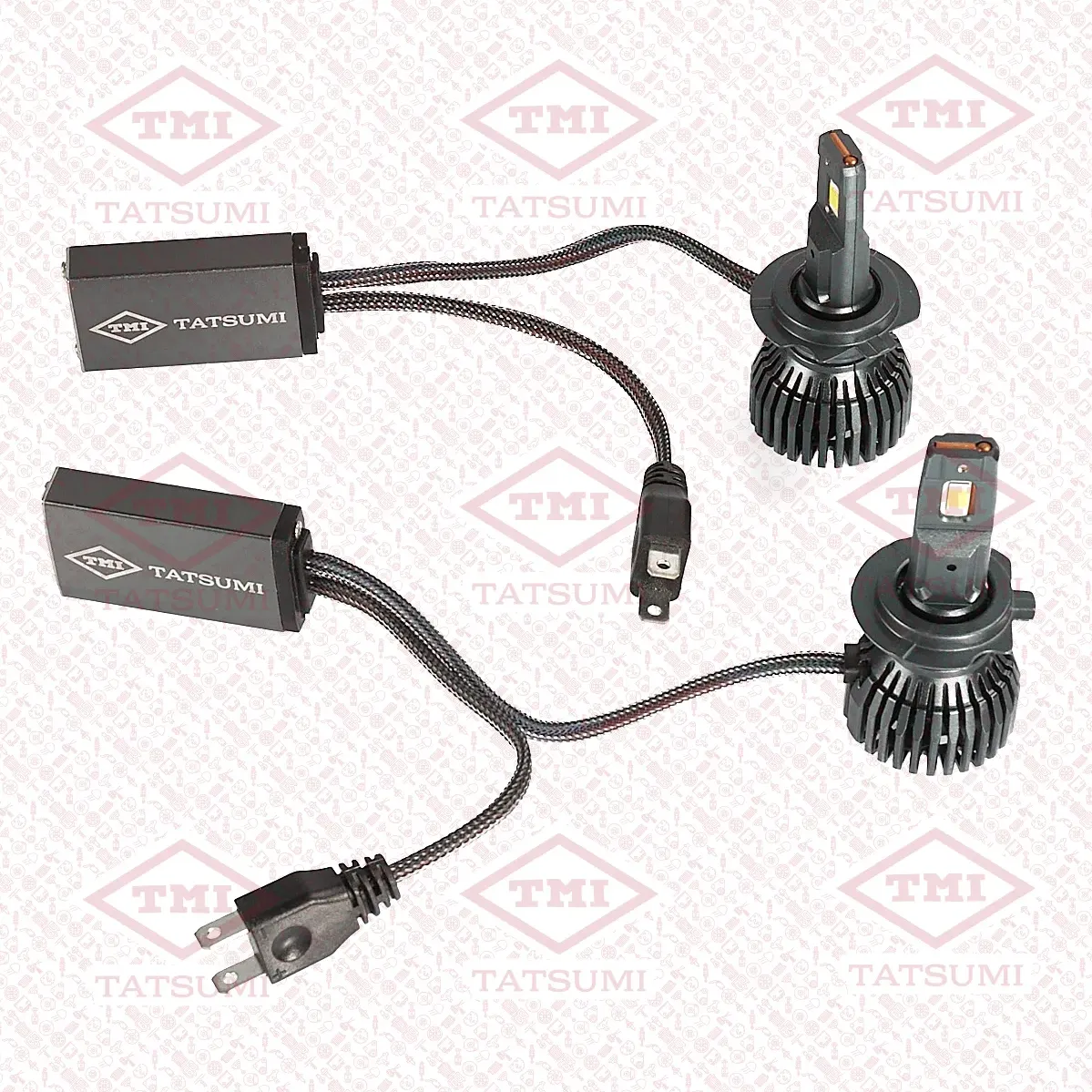 Лампа светодиодная H7/H18 12V (42W) 6500K (комплект 2шт) (Tatsumi). Артикул TFN1005LED