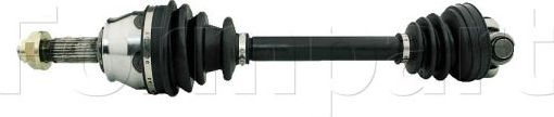 Полуось (привод в сборе, приводной вал) Formpart. Артикул 14380120/S