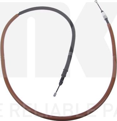 Трос ручника (тросик ручного тормоза) NK правый/левый для Citroen Jumpy II 2007-2016. Артикул 901977