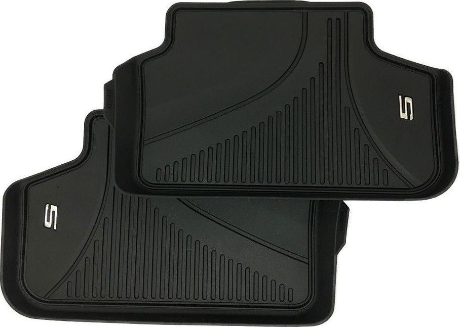 Коврики BMW (OEM) оригинальные с высоким бортом для салона BMW 5 G30/G31 седан, универсал 2016-2023 задние. Артикул 51472446336