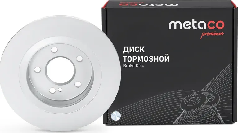 Диск тормозной задний (Metaco). Артикул 3060566