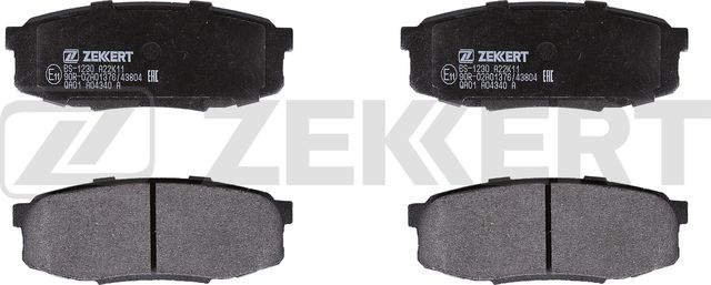 Тормозные колодки Zekkert. Артикул BS-1230