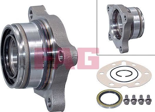 Ступица колеса с интегрированным подшипником Fag задняя правая для Toyota FJ Cruiser 2005-2018. Артикул 713 6212 10