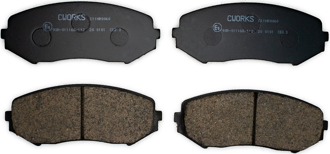 Тормозные колодки Cworks. Артикул C11NR0060