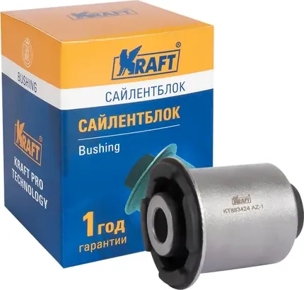САЙЛЕНТБЛОК ЗАДНИЙ ПЕРЕДНЕГО РЫЧАГА HYUNDAI ELANTR (Kraft). Артикул KT883424