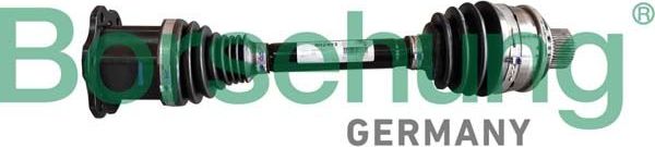 Полуось (привод в сборе, приводной вал) Borsehung передняя для Audi A4 V (B9) 2016-2019. Артикул B10614