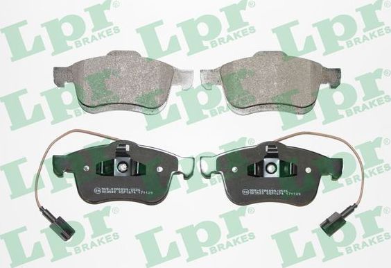 Тормозные колодки LPR. Артикул 05P1674