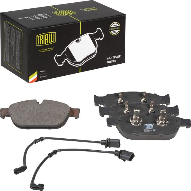 Тормозные колодки Trialli (Low-Metallic). Артикул PF 4173