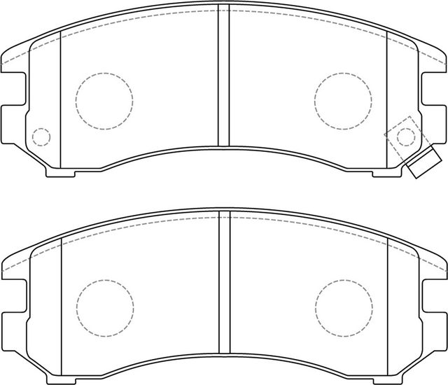 Тормозные колодки NiBK. Артикул PN2367