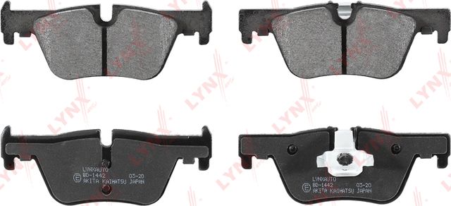 Тормозные колодки LYNXauto. Артикул BD-1442