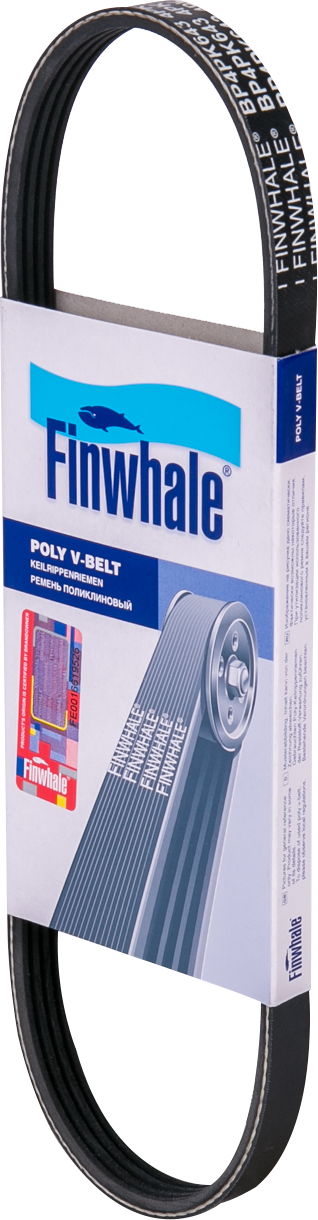 Приводной ремень поликлиновой Finwhale. Артикул BP4PK643