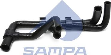 Патрубок радиатора (системы охлаждения) Sampa для Scania G 2004-2015. Артикул 043.393