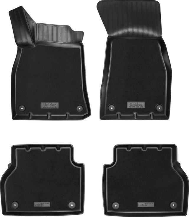 Коврики Норпласт комбинированные для салона Audi A6 C8 2018-2026. Артикул NPA10-C05-410-CM