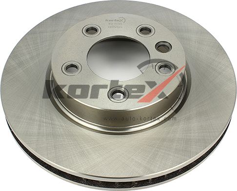 Диск тормозной AUDI Q7 02- (D=330mm) пер.лев. (Kortex). Артикул KD0193