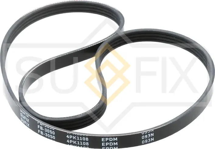 Ремень поликлиновый 4PK1108 (Sufix). Артикул FB3050