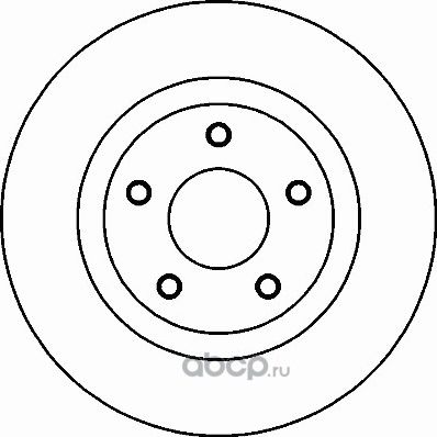 Тормозной диск Nissan. Артикул 40206JD00A