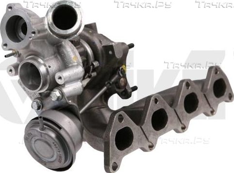 Патрубок интеркулера Vika для Volkswagen Golf VI 2007-2013. Артикул 11451821101