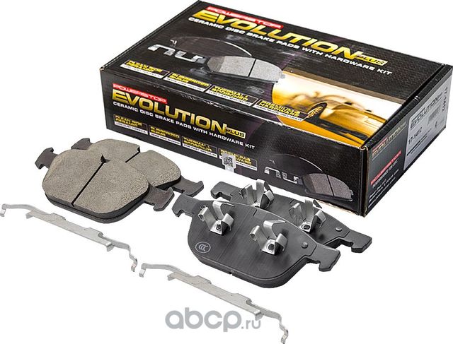 Передние керамические колодки Evolution PLUS Z17 PowerStop 17-1412 Powerstop. Артикул 171412