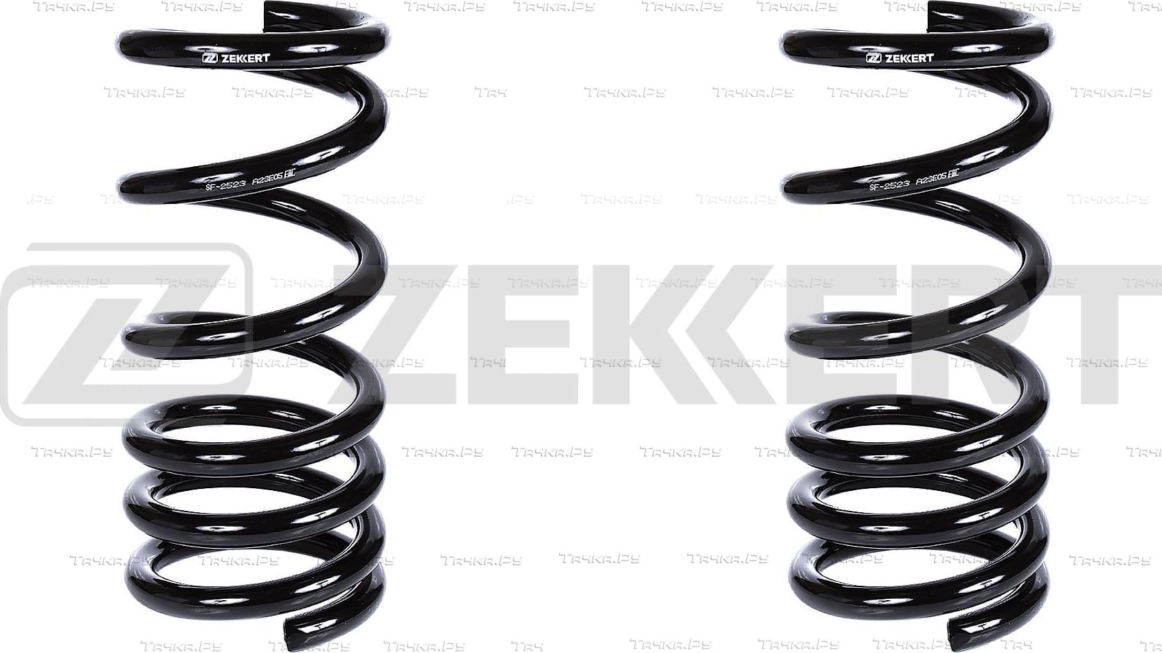 Пружина подвески Zekkert задняя для Mitsubishi Pajero III 2000-2007. Артикул SF-2523