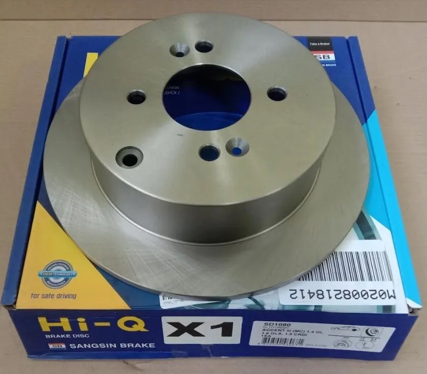 Тормозной диск Sangsin Hi-Q. Артикул SD1080