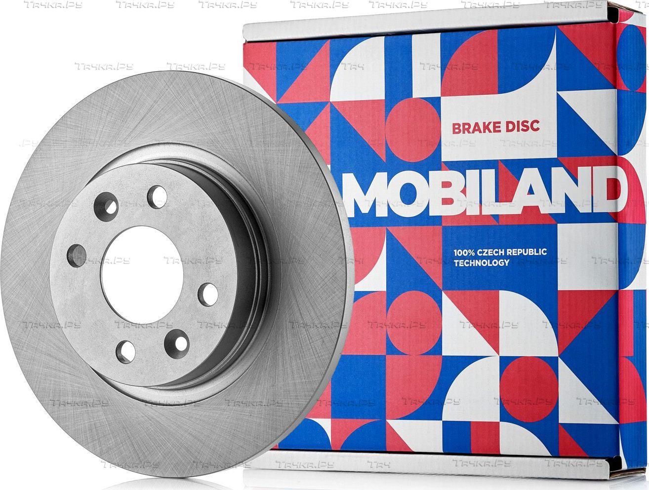 Тормозной диск Mobiland передний для Renault Twingo I 1993-2007. Артикул 416102690