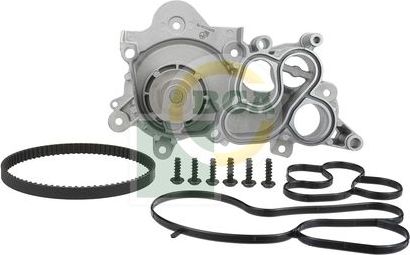 Помпа (водяной насос) с комплектом ремня ГРМ BGA. Артикул TB9650CPK-1