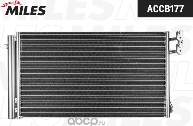 Конденсер BMW E81/E82/E90/E91/E93/E84 2.0-3.0 07- (Miles) Miles. Артикул accb177