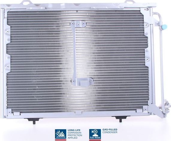 Радиатор кондиционера (конденсатор) Nissens (алюминий). Артикул 94284