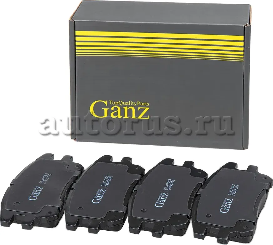 Колодки задние LEXUS RX300 (1998-2003) GANZ GIJ07093 Ganz. Артикул GIJ07093