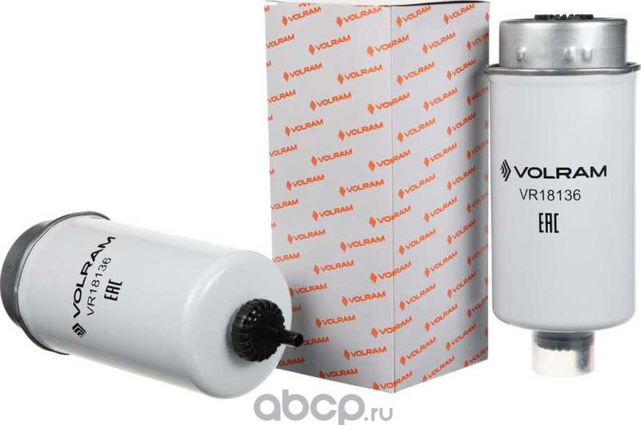 ФИЛЬТР ТОПЛИВНЫЙ FORD TRANSIT 2007 2.2-3.2 TDCi 06-11, (VOLRAM) VR18136 Volram. Артикул VR18136