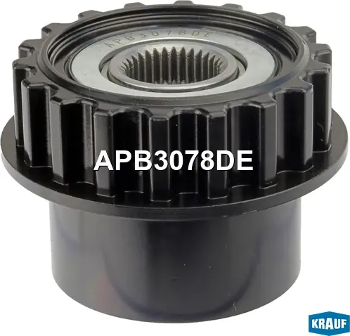 Шкив обгонный генератора Krauf. Артикул APB3078DE
