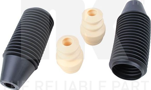 Комплект отбойников и пыльников амортизаторов (стоек) NK. Артикул 695004