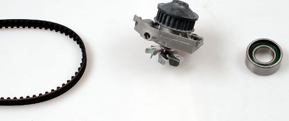 Помпа (водяной насос) с комплектом ремня ГРМ Hepu для Fiat Strada 1999-2026. Артикул PK10640