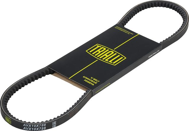 Приводной ремень клиновой Trialli (EPDM (Этилен-пропиленовый каучук)) для Daihatsu Feroza 1988-1999. Артикул AVX10X788
