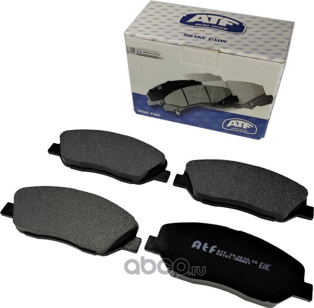 Колодки тормозные передние HYUNDAI Santa Fe II, III, KIA Sorento III (ATF) ATF. Артикул 342E3918