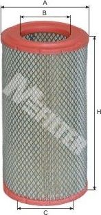 Воздушный фильтр MFilter. Артикул A 824