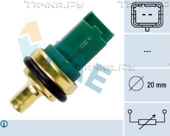 Датчик температуры охлаждающей жидкости FAE для Ford Fusion I 2002-2012. Артикул 33706