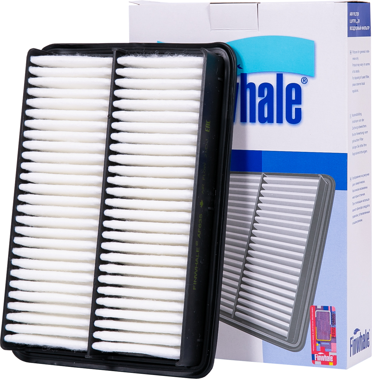 Воздушный фильтр Finwhale. Артикул AF635