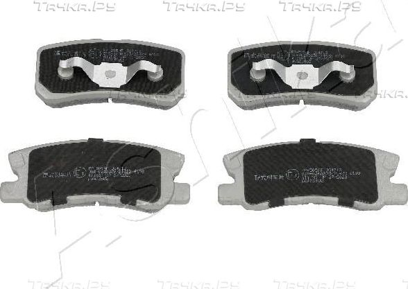 Тормозные колодки ASHIKA задние для Chrysler Sebring III 2007-2010. Артикул 51-05-505