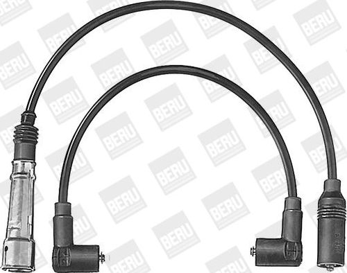 Высоковольтные провода (провода зажигания) (комплект) Beru для Audi Coupe II (B3) 1989-1996. Артикул ZEF561