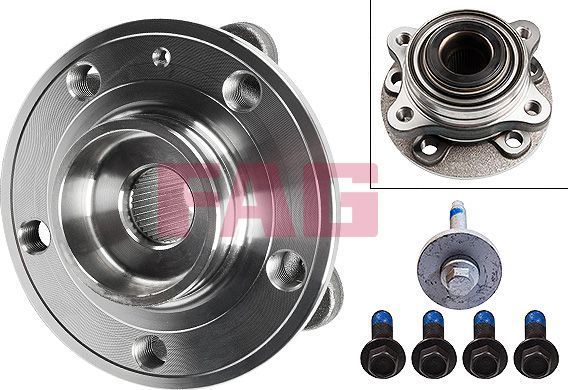 Ступица колеса с интегрированным подшипником Fag. Артикул 713 6186 10