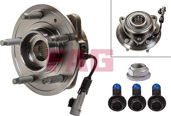 Ступица колеса с интегрированным подшипником Fag. Артикул 713 6448 90