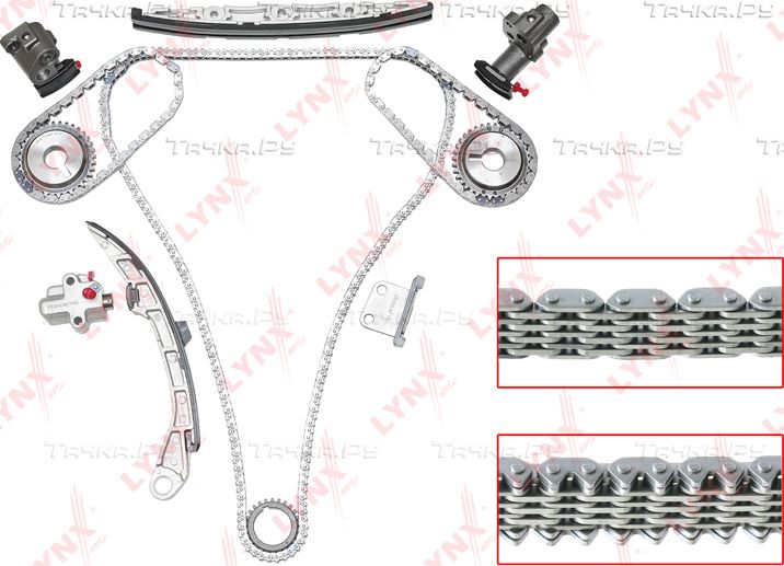Цепь ГРМ LYNXauto для Nissan Murano Z50 2003-2007. Артикул TK-0062