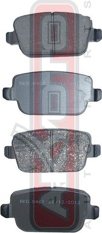 Тормозные колодки Akyoto Packing AKYOTO. Артикул AKD-0461