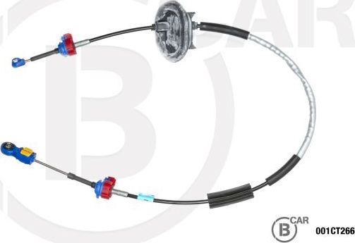 Трос переключения передач КПП B CAR. Артикул 001CT266