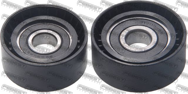 Натяжной ролик (натяжитель) приводного поликлинового ремня Febest. Артикул 1987-F20-KIT