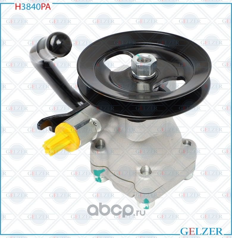 H3840PA Насос гидроусилителя руля Hyundai Getz (Аналог) (Gelzer). Артикул H3840PA