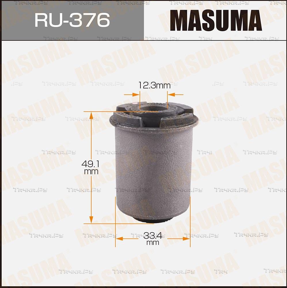 Сайлентблок заднего рычага подвески Masuma. Артикул RU-376