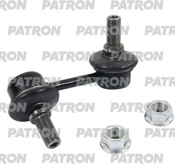 Стойка (тяга) стабилизатора Patron передняя правая для Mitsubishi Pajero III 2000-2006. Артикул PS4202R