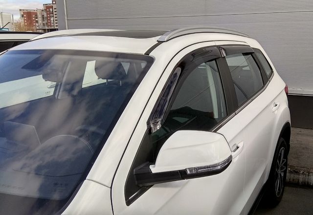 Дефлекторы SIM для окон FAW Besturn X40 2018-2026. Артикул SFAWBX401832